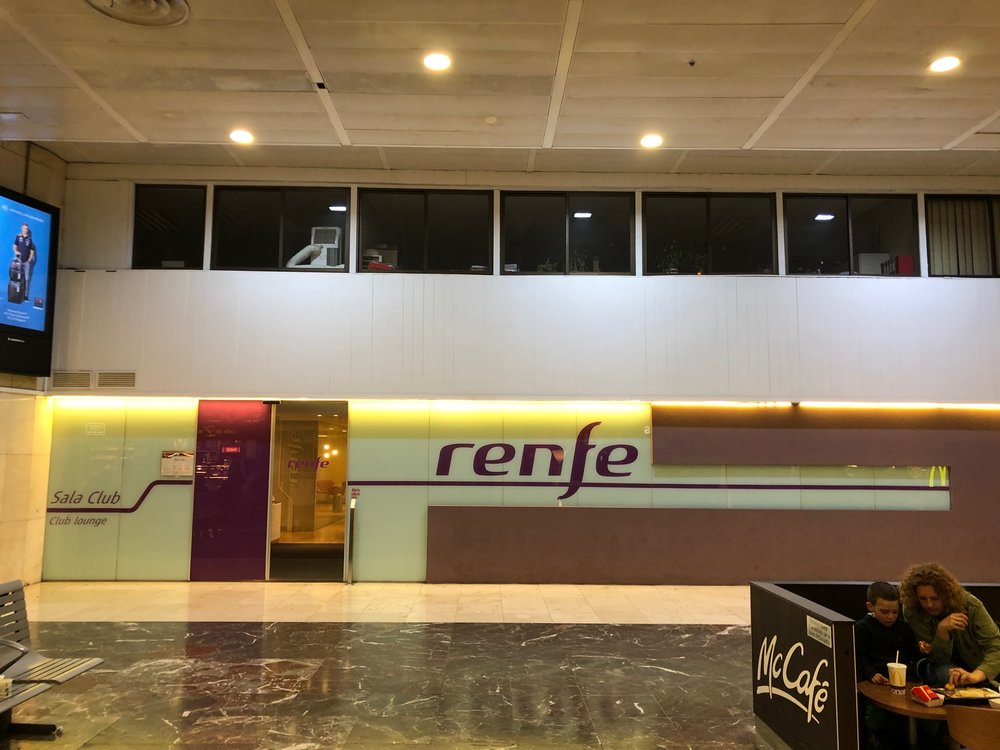 Renfe Sala Club entrance