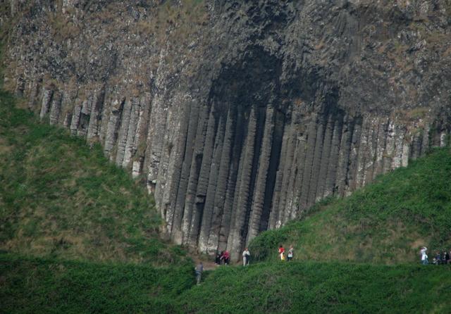 The 'Organ', an awesome sight further down the path from the causeway itself