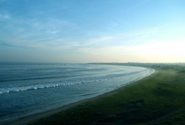 Beach View from Tenneti Park, Vizag