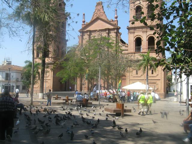 Main square and cathedral