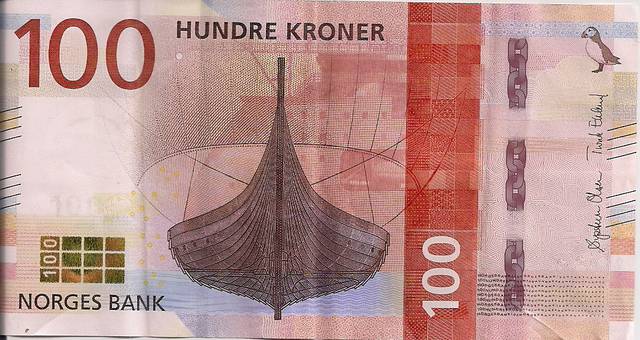 100 kroner notes introduced in 2017