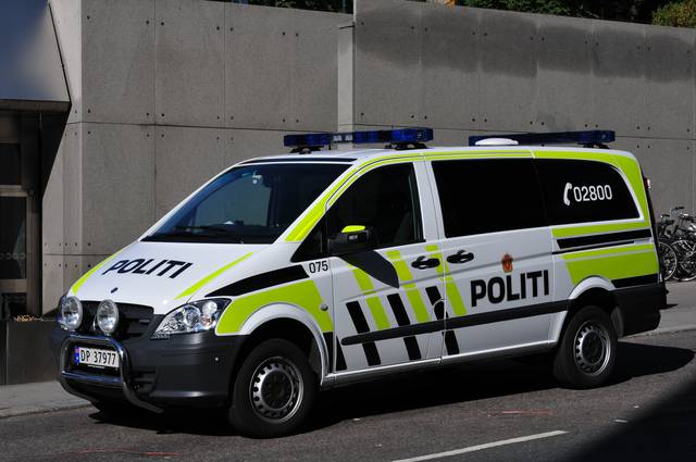 Norwegian police vehicle.