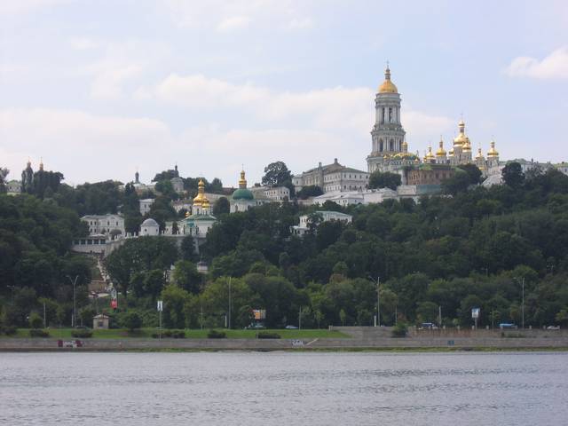 Vladimir I converted his Kieven Rus empire to Christianity in 988. The cave monastery of Pechersk Lavra was established in 1015.