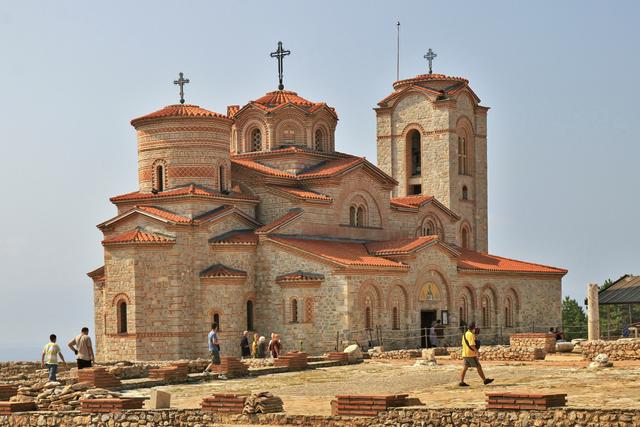 Ohrid is known for its countless churches.