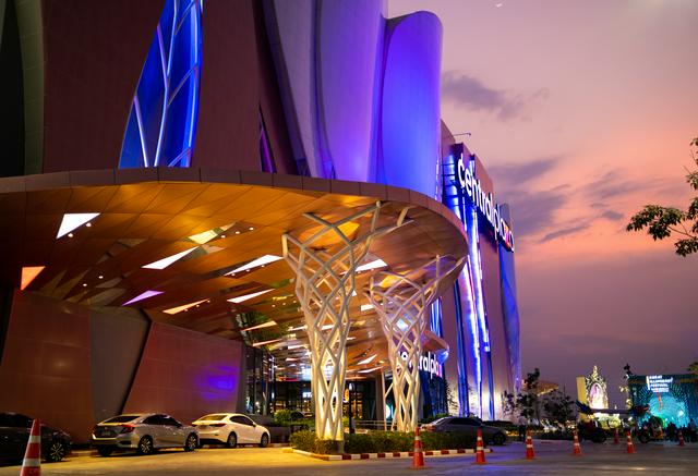 CentralPlaza at sunset