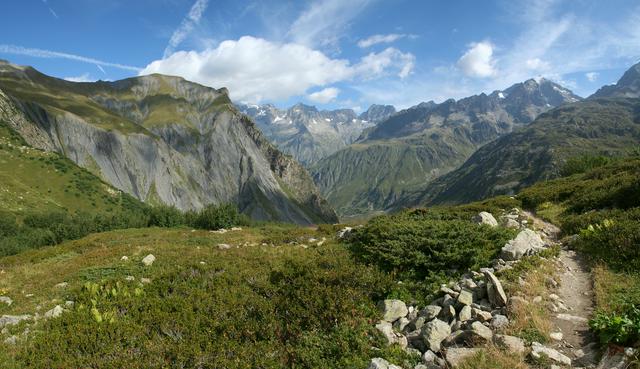 The slopes of Les Vernets, Hautes-Alpes