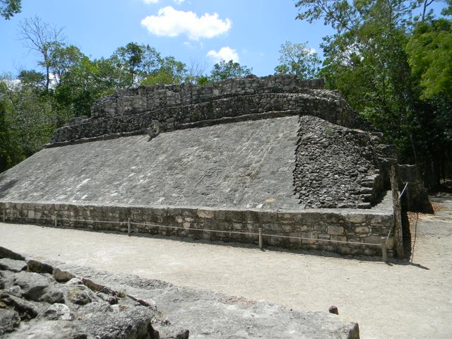 Ballcourt at Coba.