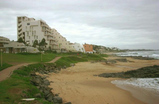 The beach walk at Ballito 