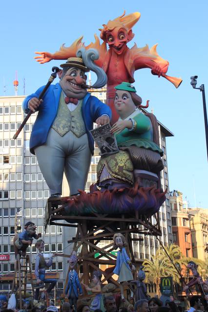 Falla of the Town Hall Square 2012 (Valencia)