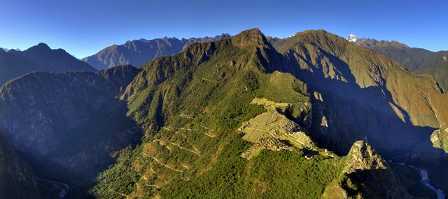 Machu Picchu as seen from Huayna Picchu