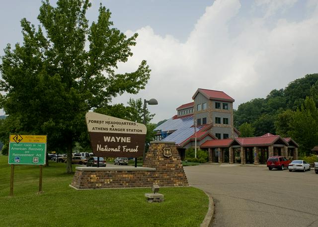 A ranger station