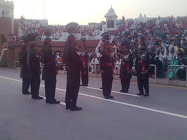 Pak Rangers at the border