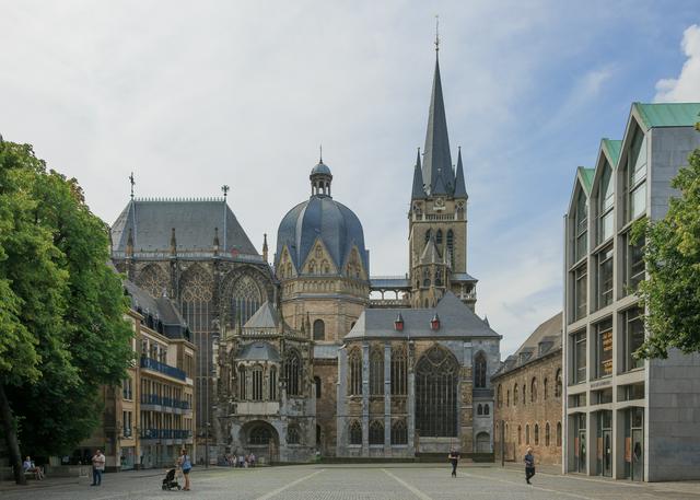 The Imperial Cathedral in Aachen