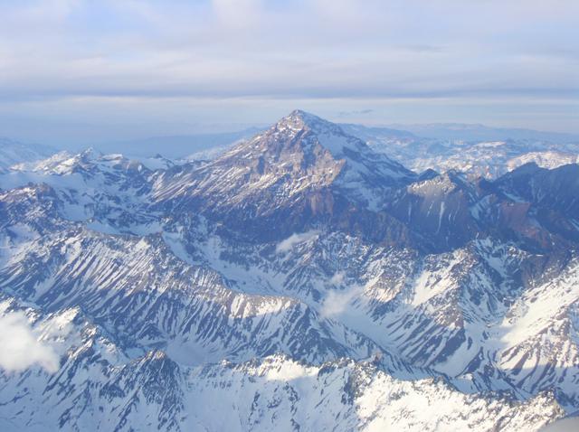 Aconcagua from the air