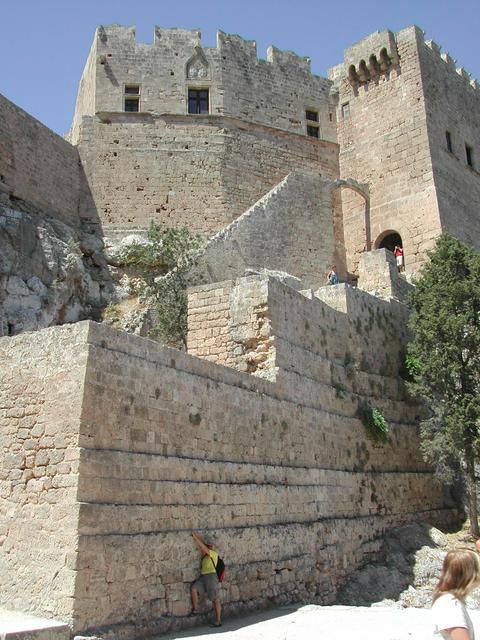 Byzantine additions to the Acropolis