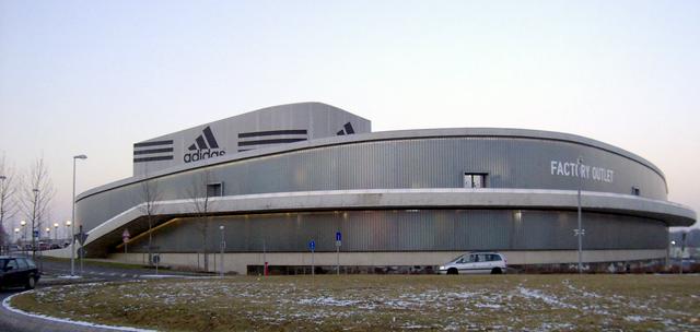 the Adidas outlet store