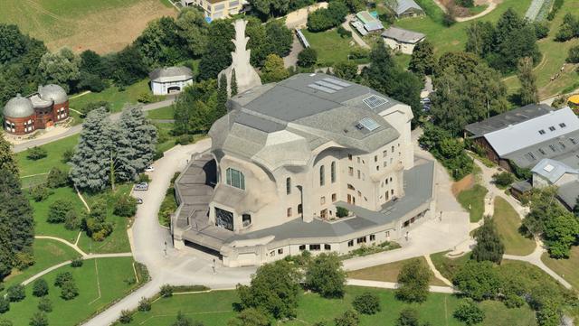 Aerial view of Goetheanum