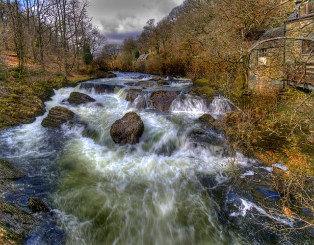 Afon Llugwy at Capel Curig