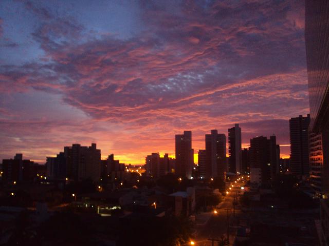 After sunset in João Pessoa