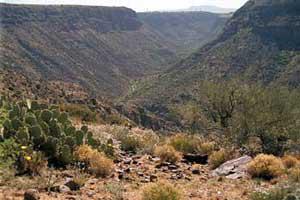 Agua Fria canyon