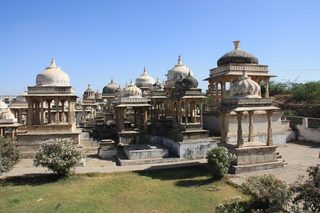 Royal cenotaphs in Ahar, near Udaipur