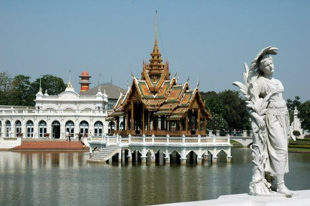 Aisawan Thiphya-At Pavilion and the Tevaraj-Kanlai Gate