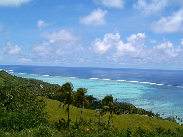 The view from the top of Maunga Pu