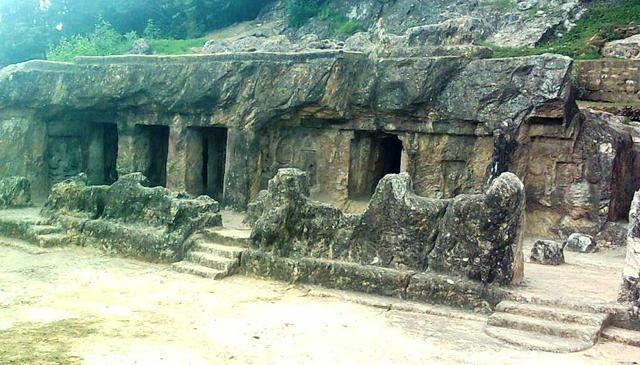 Akkanna Madanna Rock cut Caves in Vijayawada