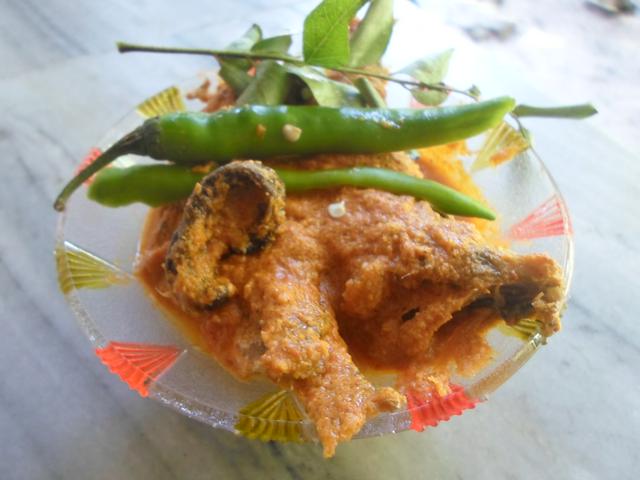 Sardines are beautifully cooked in Alappuzha