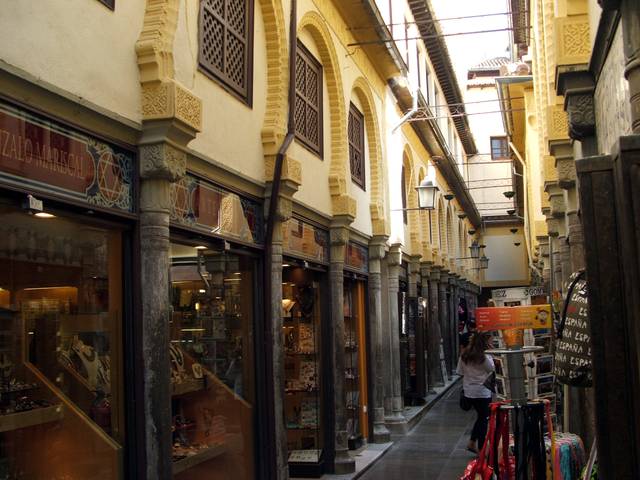 Shops in the Alcaiceria