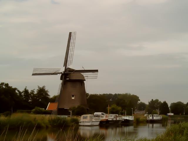 One of the four canalside windmills, Oudorp