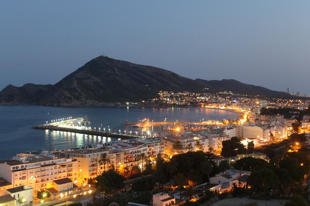 Altea's coastline