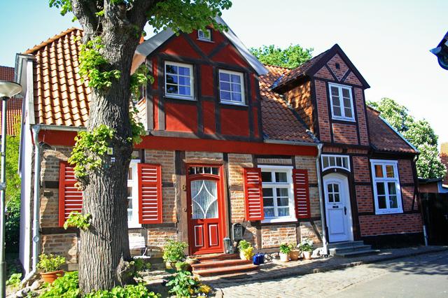 Old town houses