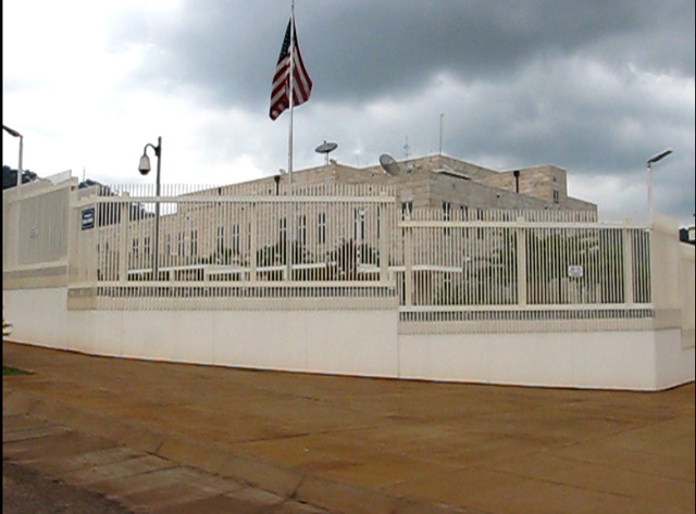 American Embassy in Cameroon: illegal to photograph