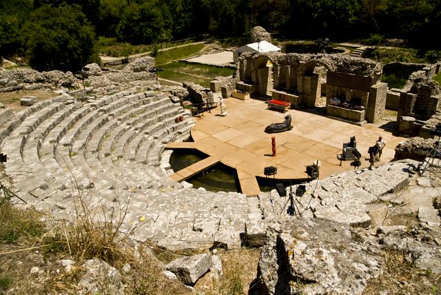 Greco-Roman amphitheatre in Butrint