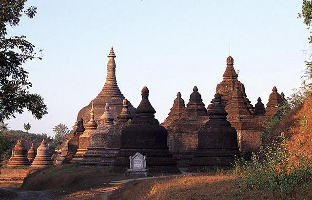 The Andaw Temple in Mrauk U