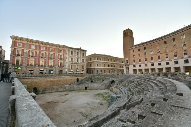 Roman amphitheatre in Piazza S.Oronzo