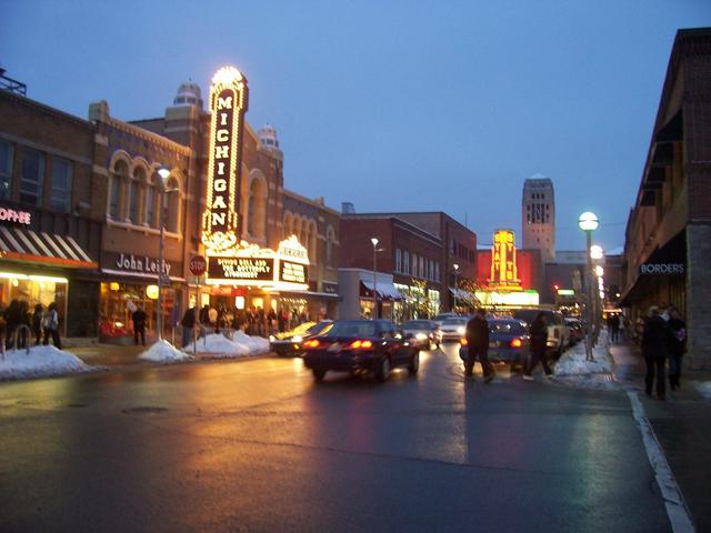 Michigan Theater on East Liberty St.