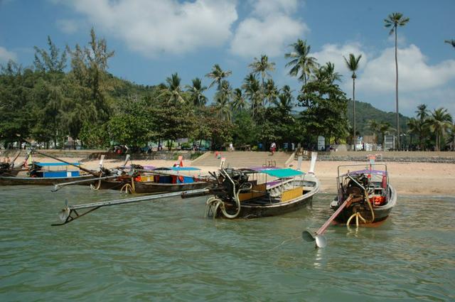 Longtail boats, Ao Nang Beach