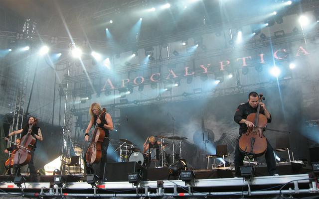 Apocalyptica performing at Ruisrock