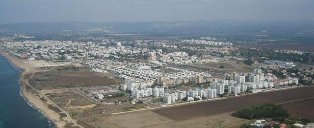 Aerial photo of Nahariyya