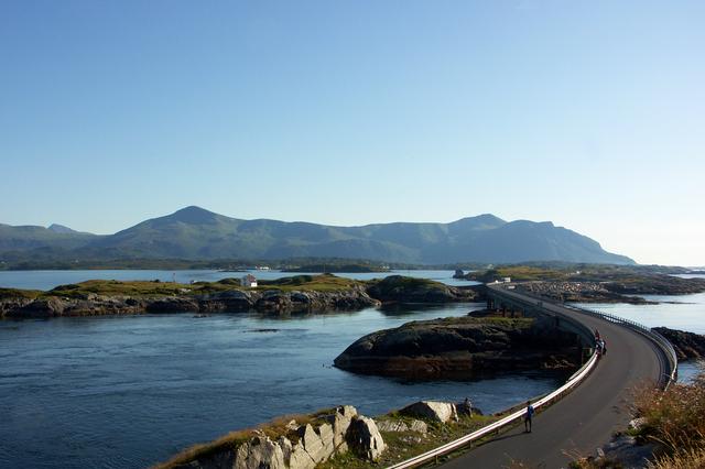 Atlantic road, road construction Averøy-Kristiansund