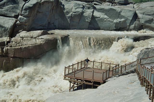 The main falls in the Orange River Gorge