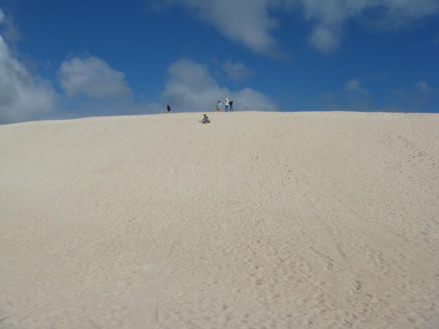 Sandboarding at Little Sahara