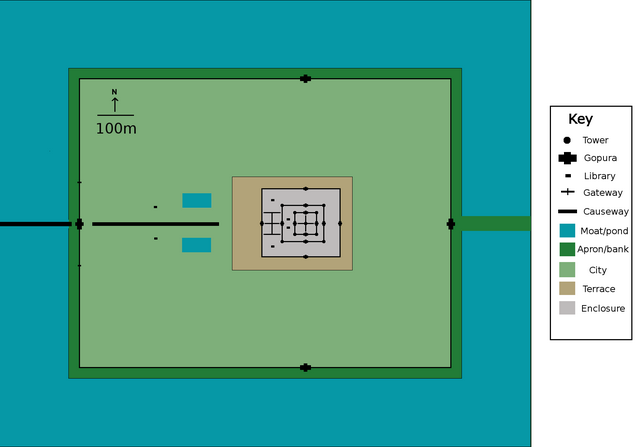 Plan of Angkor Wat