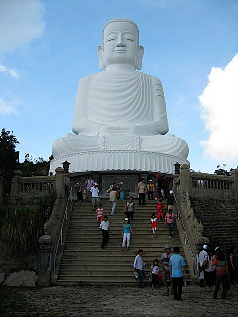 Buddha on top of Ba Na Hill