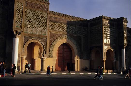 Bab Mansour in the world heritage listed old town