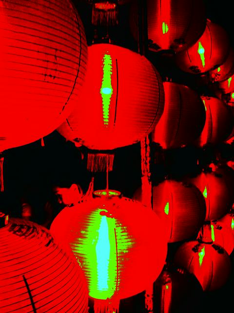 Lanterns are lighted around the city during Bacolaodiat; Chinese New Year.