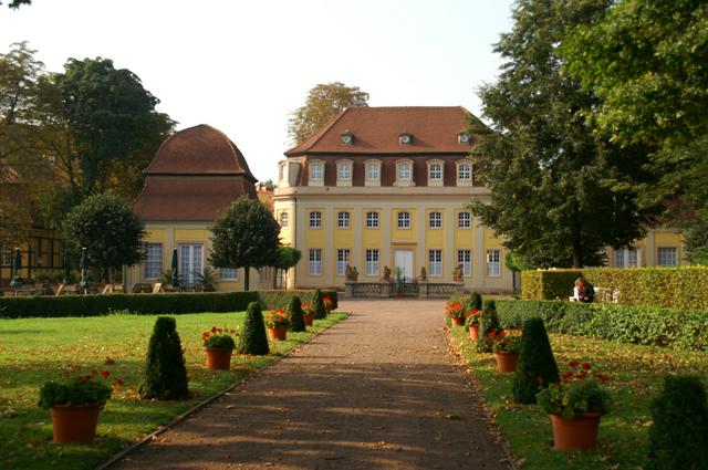 Spa building and gardens in Bad Lauchstädt