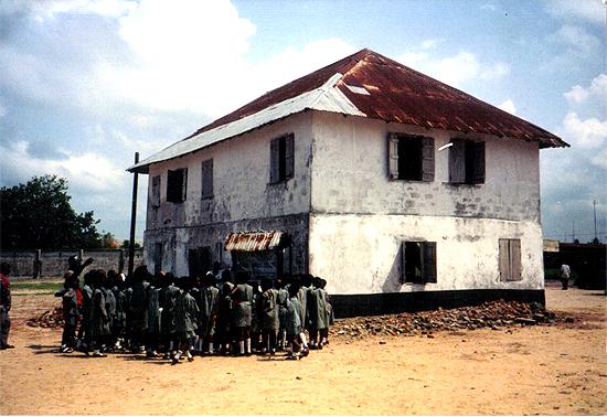 The first missionary house in Nigeria at Badagri.